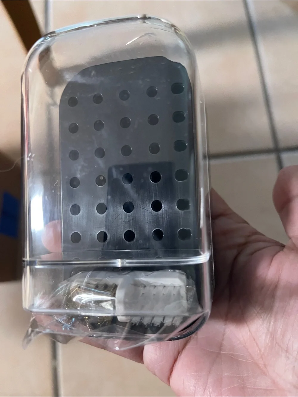 White 30-Hole Instrument Storage Box - Protective Case